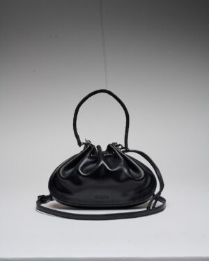 Erina Drawstring Bag (Midnight Black)