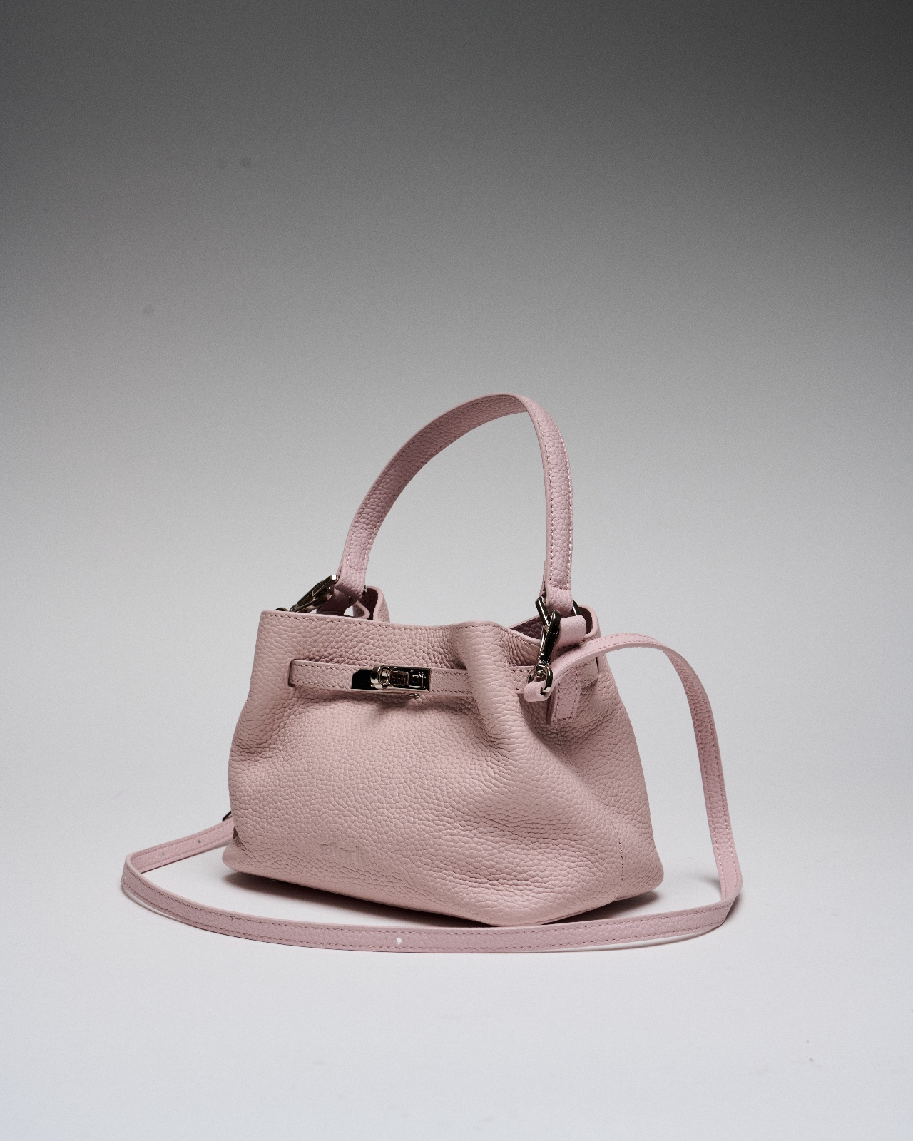 Ethan Luxe Mini Handbag (Blush Pink) - Image 4